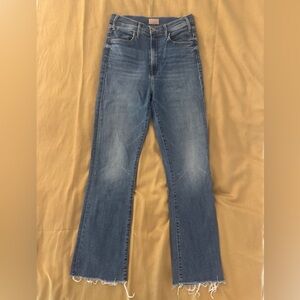 MOTHER Blue Ankle & Cropped Jeans